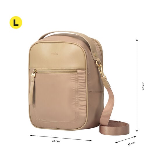 Totto Bolso Crossover Mujer Marrón - Lita L