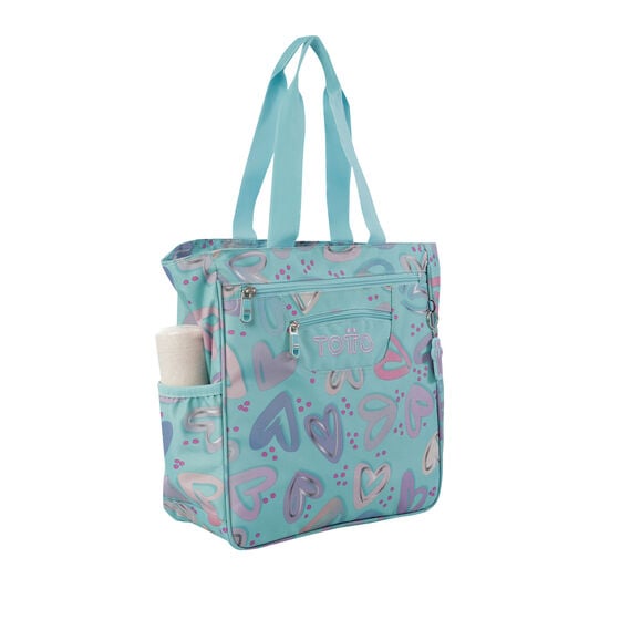 Totto Bolso Cutara - Corazones Pintados