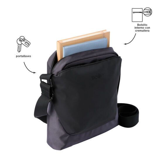 Totto Bolso GTX 2.0 S - Gris/Negro