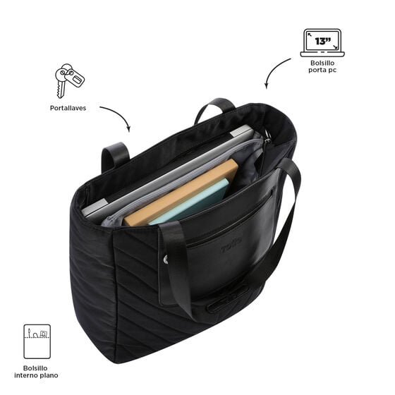 Totto Bolso Malawi - Black