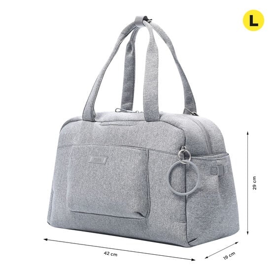 Totto Bolso Megumi L Duffle - Gray Mix