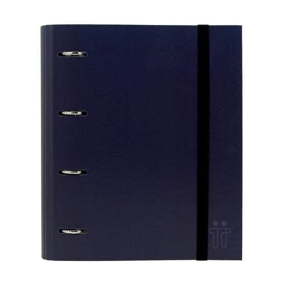 totto Carpeta de 4 anillas azul oscuro