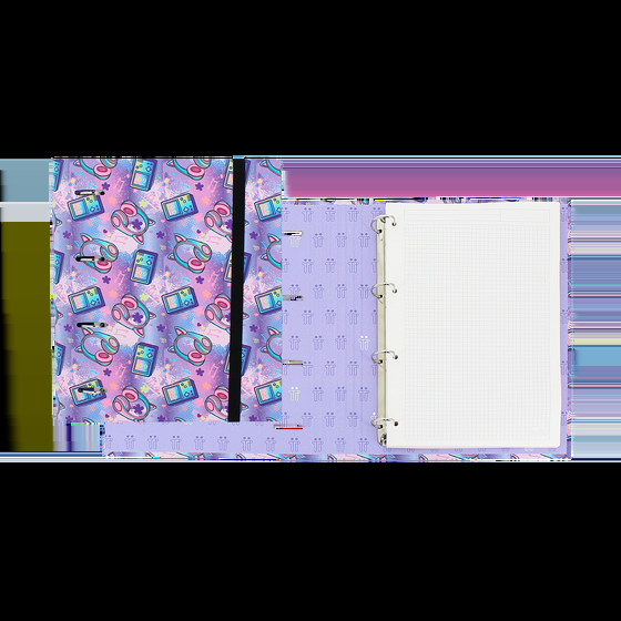 Totto Carpeta De 4 Anillas - Meowsical