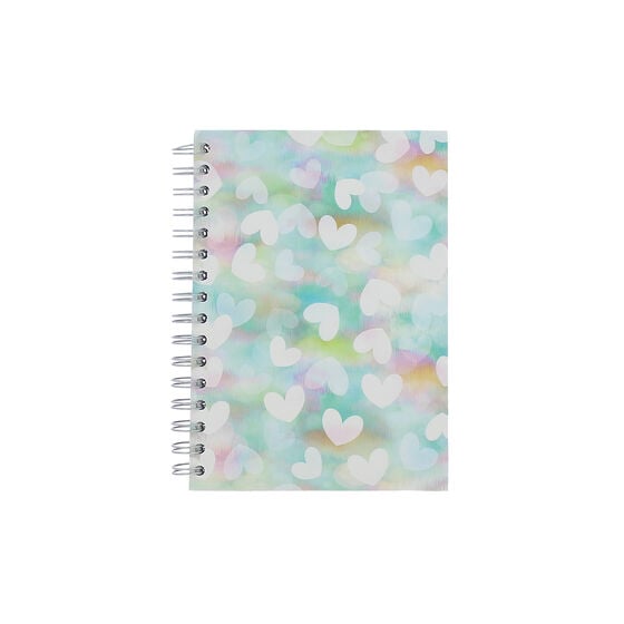 totto Cuaderno A5 - Corazones pastel