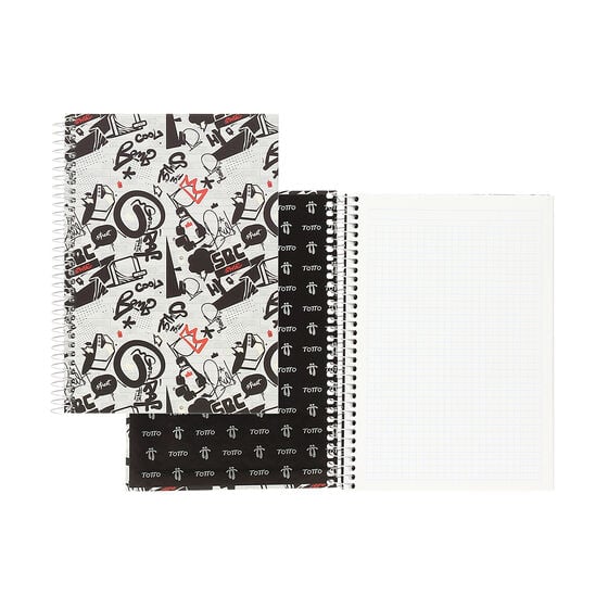 Totto Cuaderno A5 Tapa Forrada