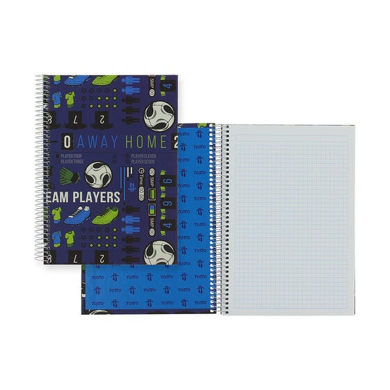 Totto Cuaderno A5 Tapa Forrada