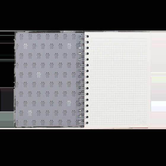 Totto Cuaderno A5 Tapa Forrada - Bluc