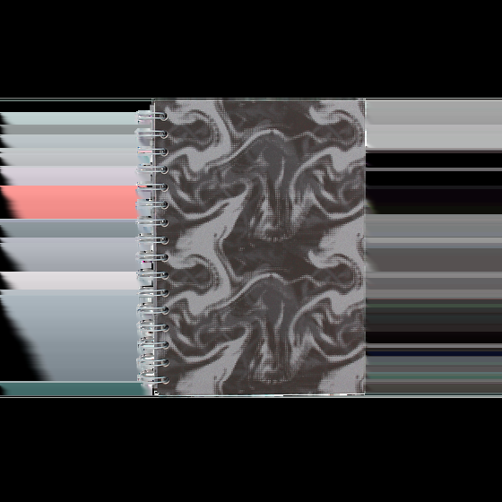 totto Cuaderno A5 tapa forrada - Bluc