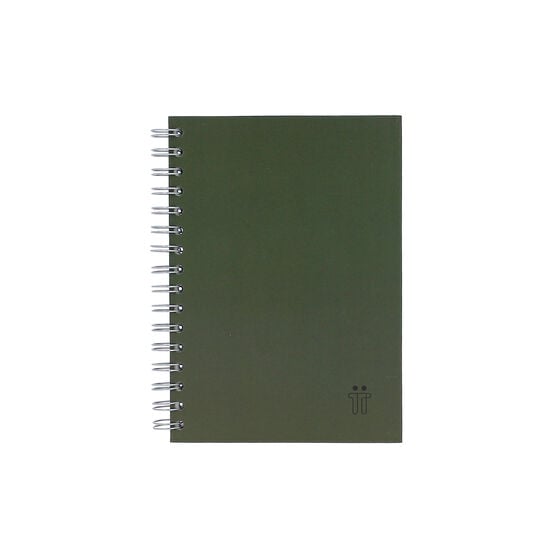 totto Cuaderno A5 - Verde oscuro