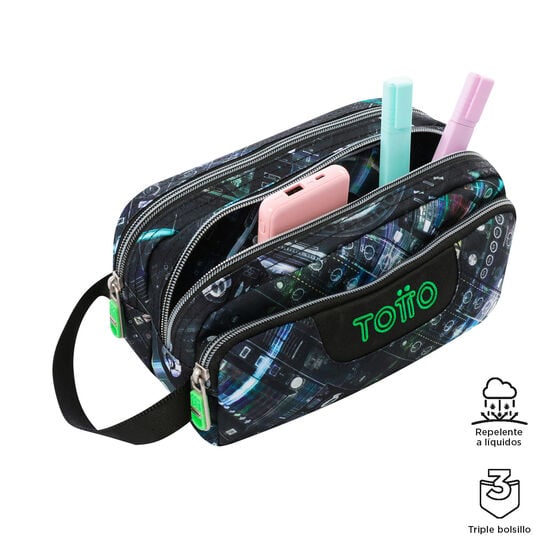 Totto Estuche Agapec - Mixer Black