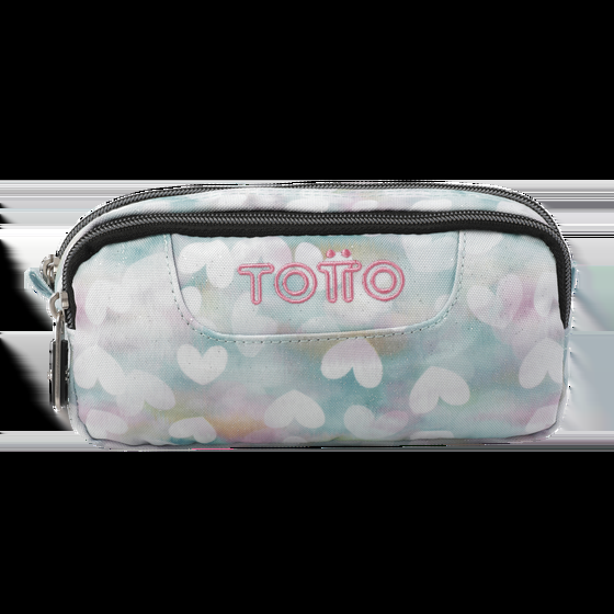 totto Estuche Sobre - Corazones pastel