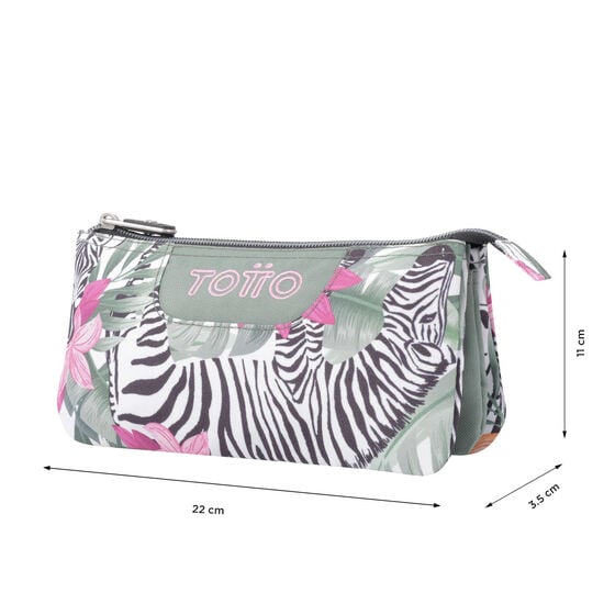 Totto Estuche Tablero - Tropical Cebras