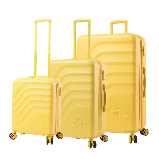 totto Juego de maletas Expandible Bazy+ - Super Lemon