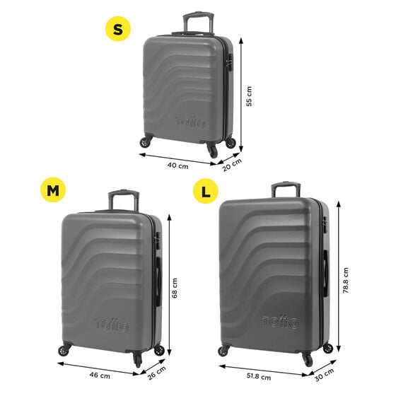 Totto Juego De Maletas Super Lemon - Bazy