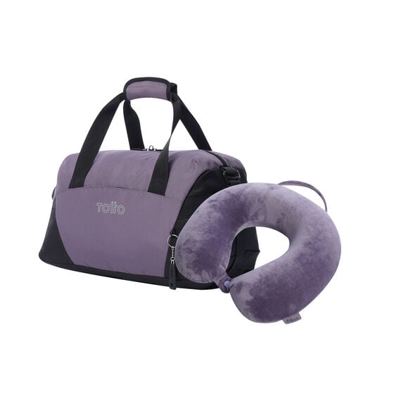 totto Kit bolsa de deporte + almohada Montana Grape