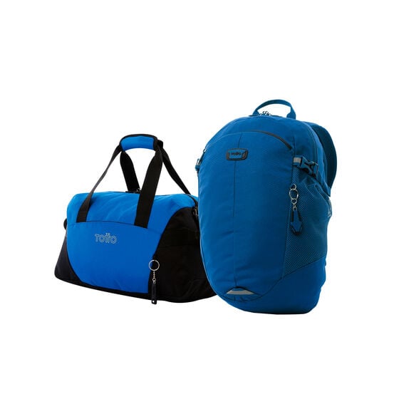 totto Kit bolsa de deporte + mochila Snorkel Blue