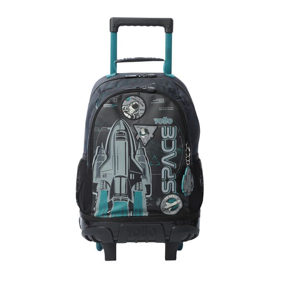 Totto Kit Escolar Mochila De Ruedas + Estuche Apolo