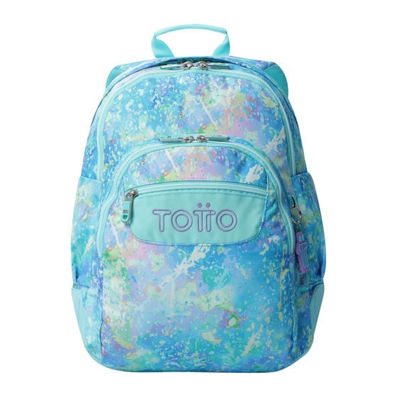 Totto Kit Escolar Mochila + Estuche Glitter