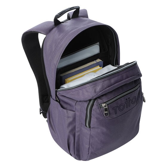 Totto Kit Escolar Mochila + Estuche Montana Glitter