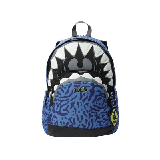 Totto Kit Escolar Mochila + Estuche Sharky