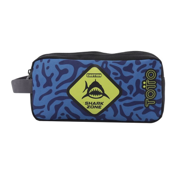 Totto Kit Escolar Mochila + Estuche Sharky