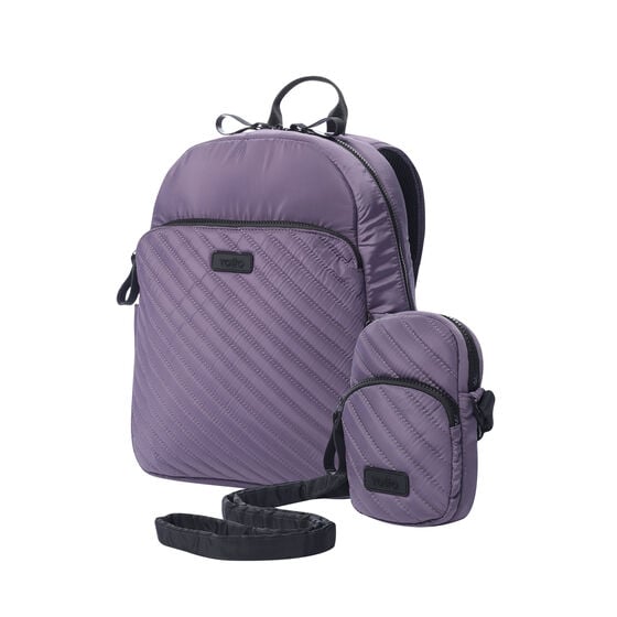 totto Kit mochila + bolso Arlyn Montana Grape