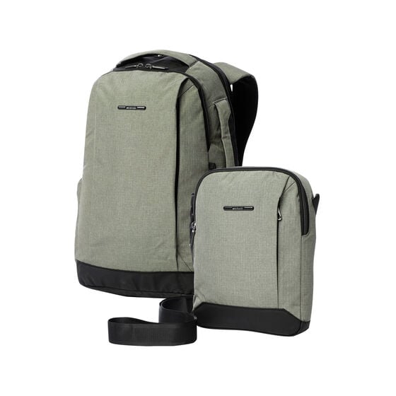 totto Kit mochila + bolso Hexa Desert Taupe