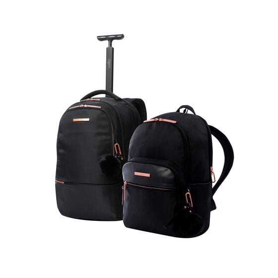 totto Kit mochila de viaje + mochila ejecutiva Black