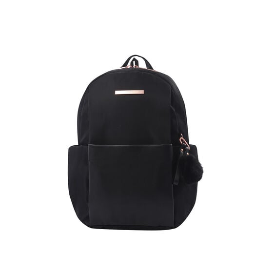 Totto Kit Mochila Mujer + Portameriendas Black