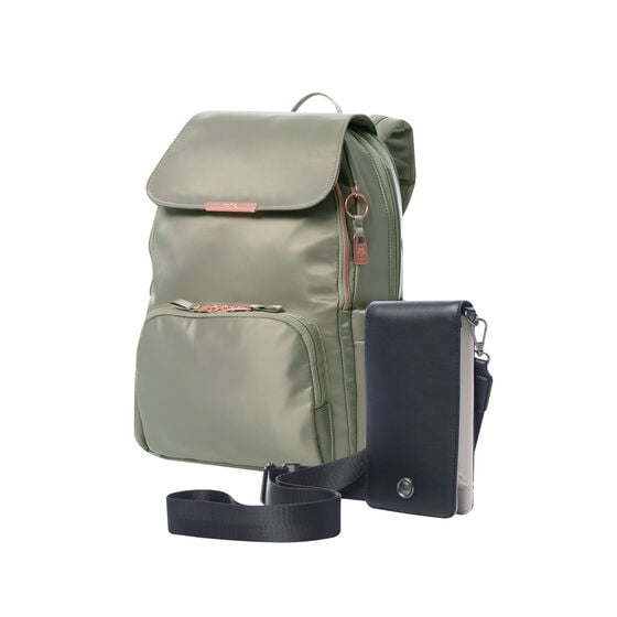 totto Kit mochila + porta-móvil Desert Taupe/Black