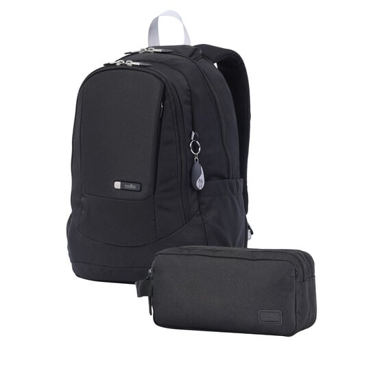 totto Kit mochila urbana + estuche Black
