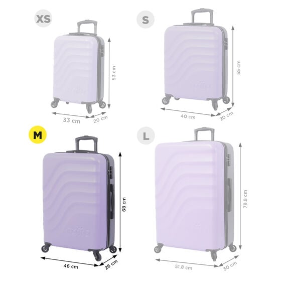 Totto Maleta Bazy M - Morado