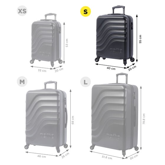 Totto Maleta Bazy S - Negro