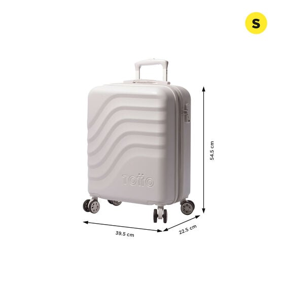 Totto Maleta Bazy+ S - White Sand
