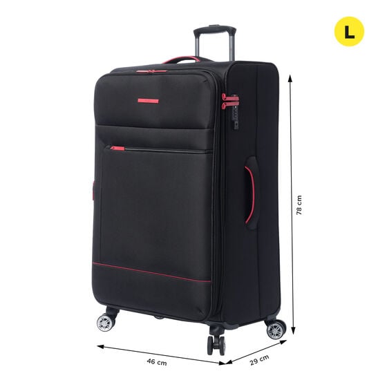 Totto Maleta Liviana L - Black