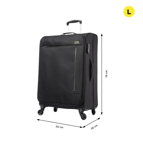 Totto Maleta Travel Lite L - Negro