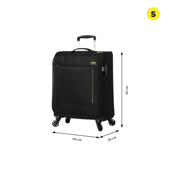 Totto Maleta Travel Lite S - Negro