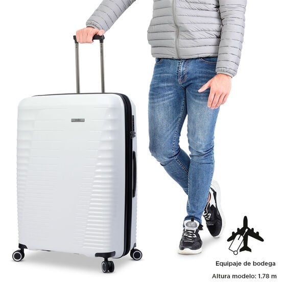 Totto Maleta Traveler L - Blanco
