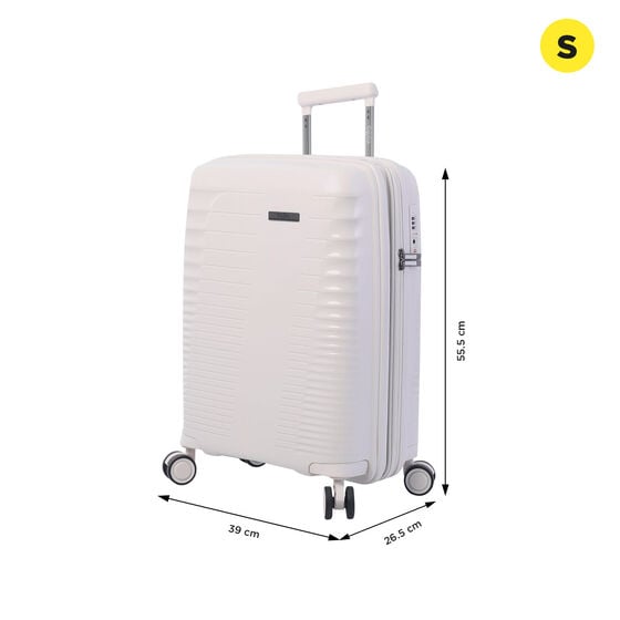 Totto Maleta Traveler S - White Sand