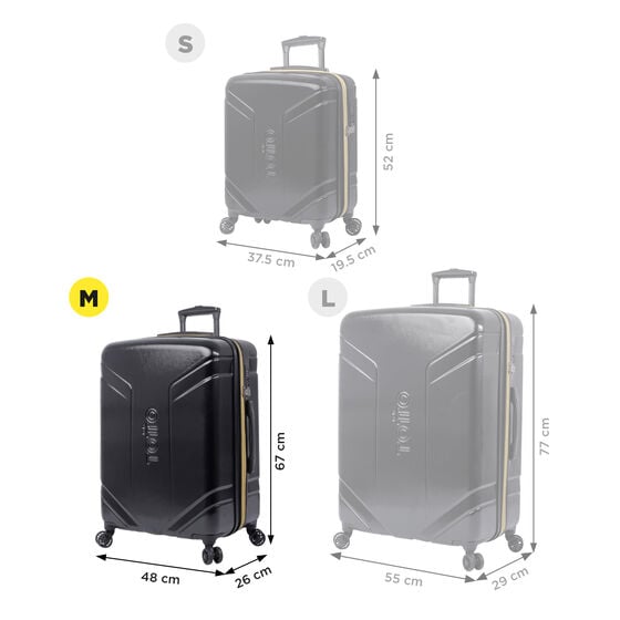 Totto Maleta Yakana M - Negro