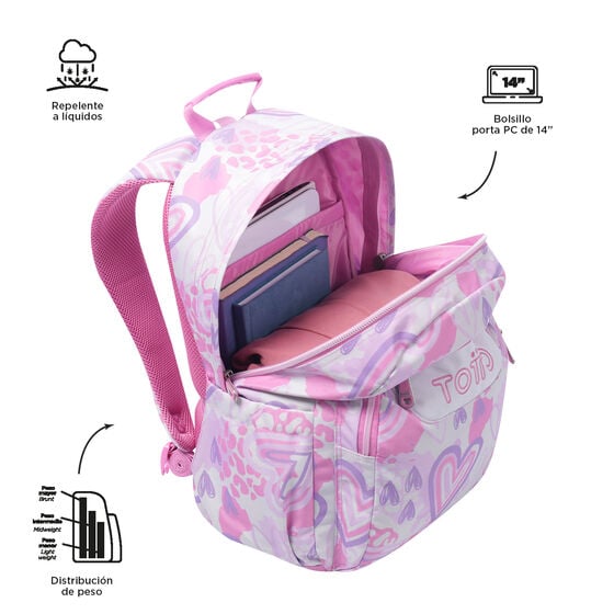 Totto Mochila Acuareles - Amalia