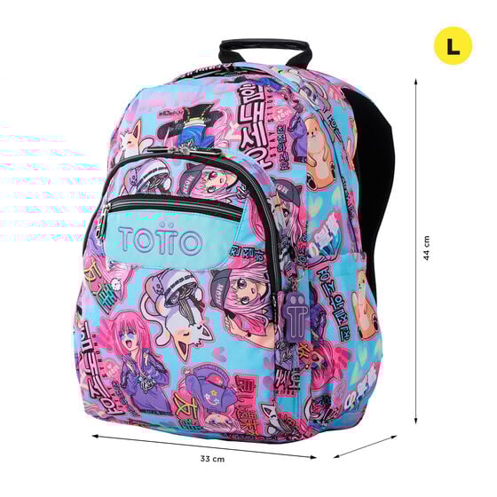 Totto Mochila Acuareles - Anime Girls