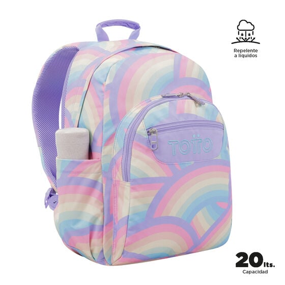 Totto Mochila Acuareles - Arcoíris