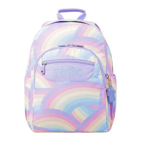 totto Mochila Acuareles - Arcoíris