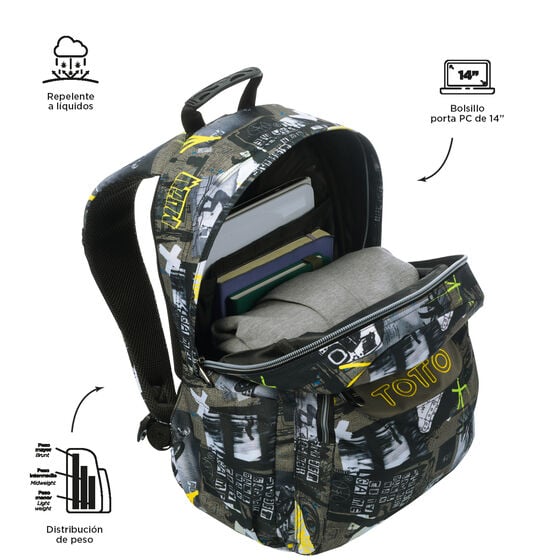 Totto Mochila Acuareles - Baski