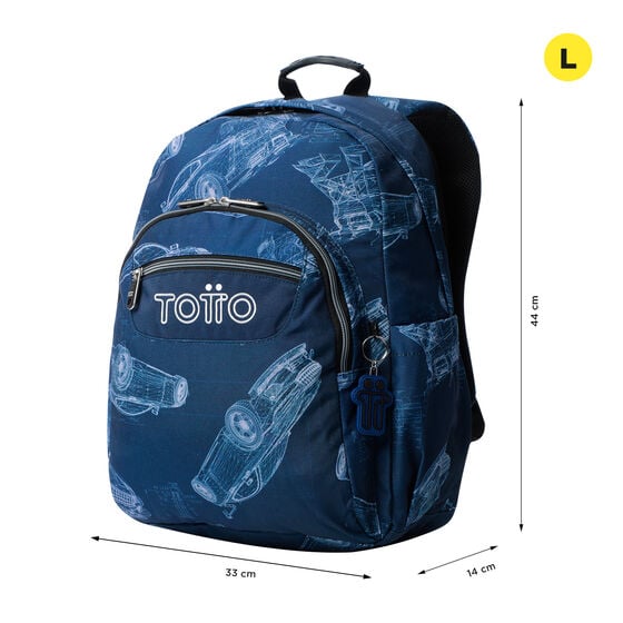 Totto Mochila Acuareles - Blueprint