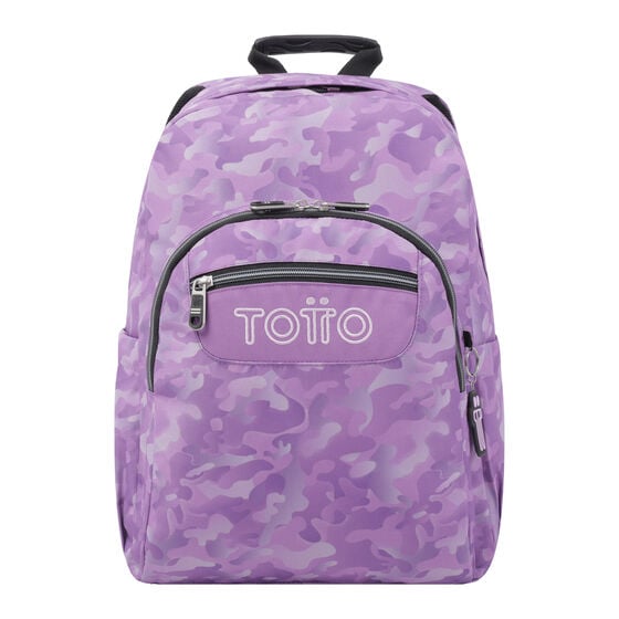 totto Mochila Acuareles - Camuflaje rosa