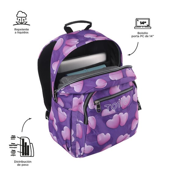 Totto Mochila Acuareles - Chubby