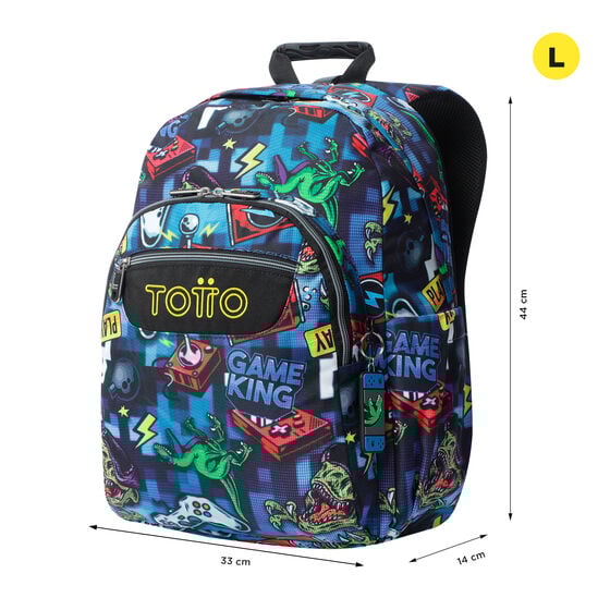 Totto Mochila Acuareles - Gamertag