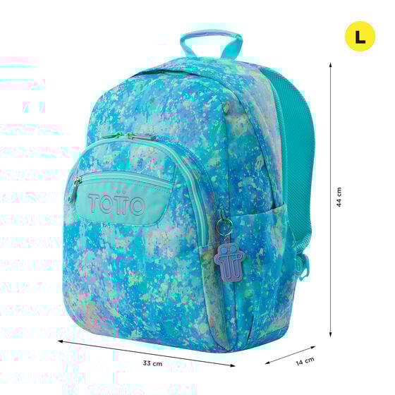 Totto Mochila Acuareles - Glitter